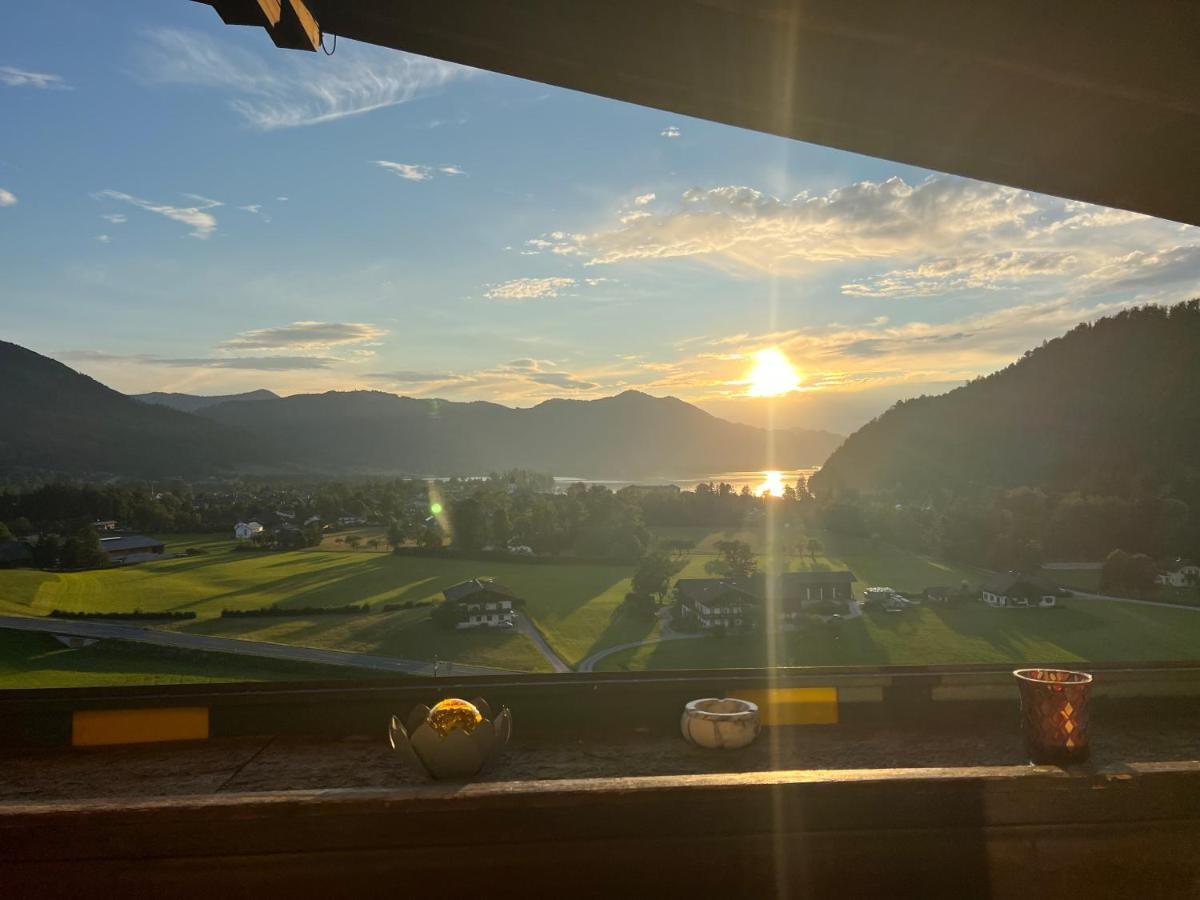 Apartment Sunset Am Wolfgangsee Strobl Kültér fotó