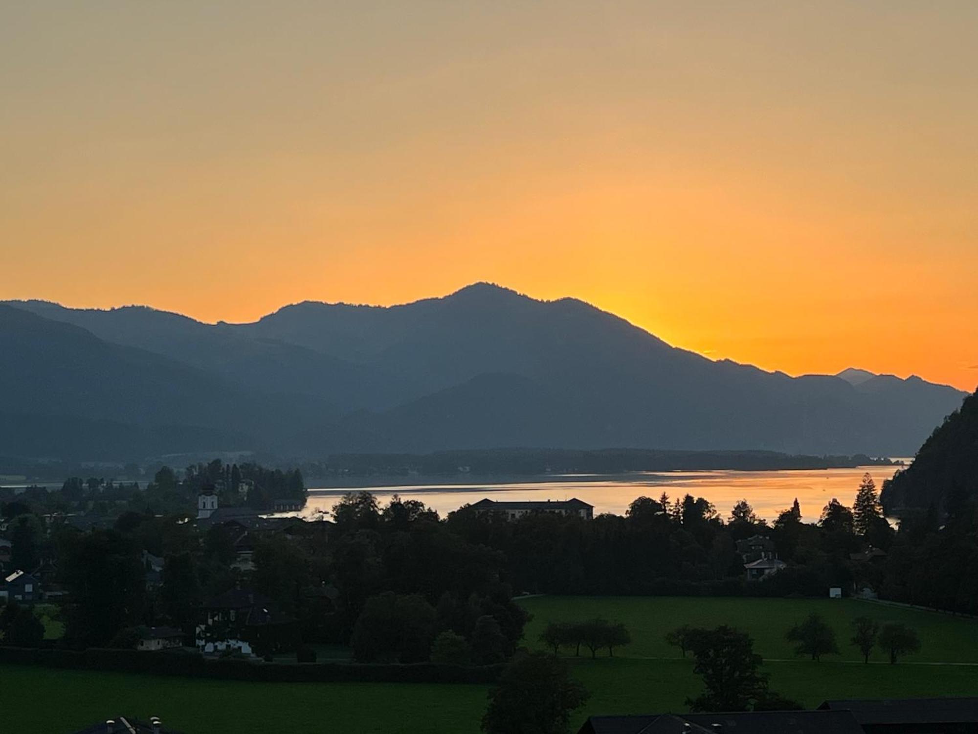 Apartment Sunset Am Wolfgangsee Strobl Kültér fotó